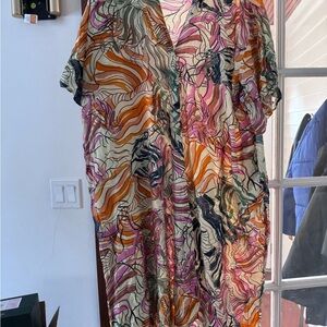 Colorful Abstract Patterned dress